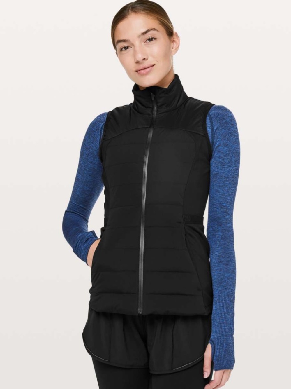 Lululemon Down For It All Vest in Black